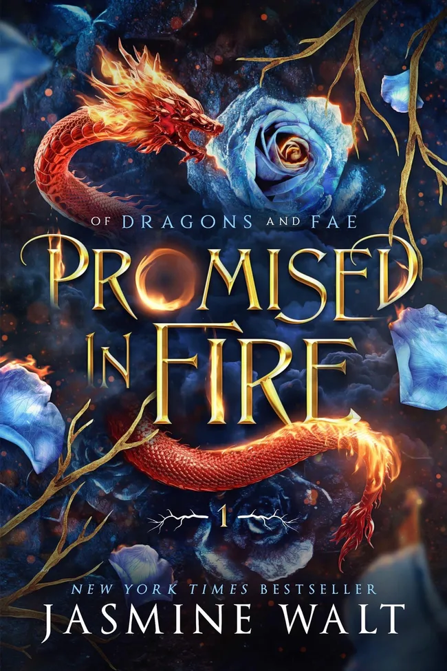 Promised in Fire (Of Dragons and Fae, #1)