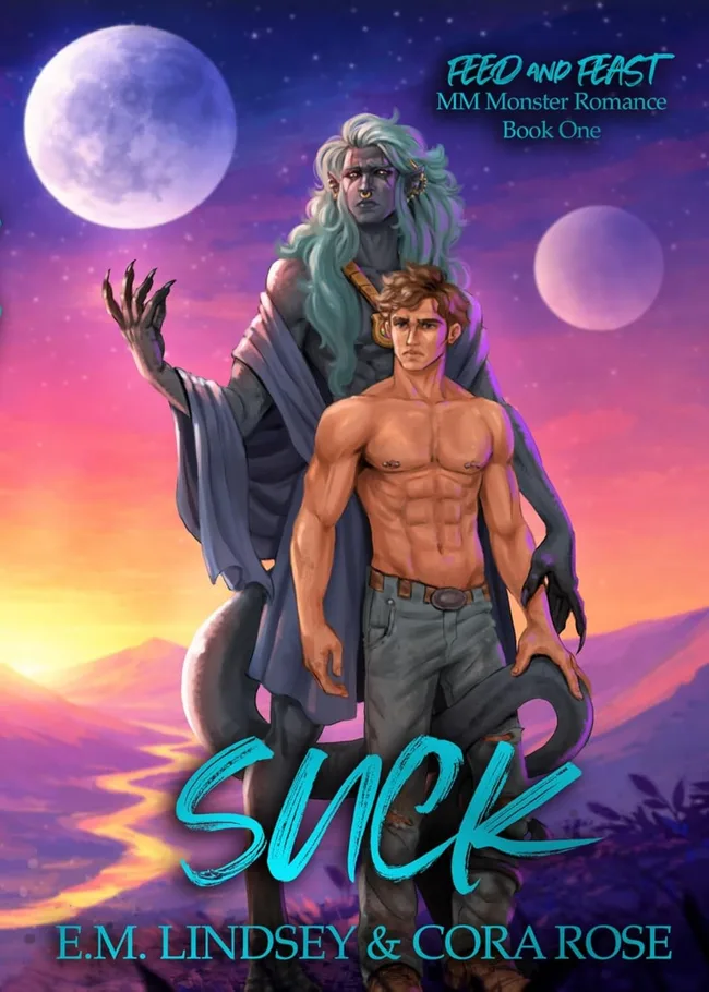 Suck: An MM Monster Romance (Feed and Feast Book 1)