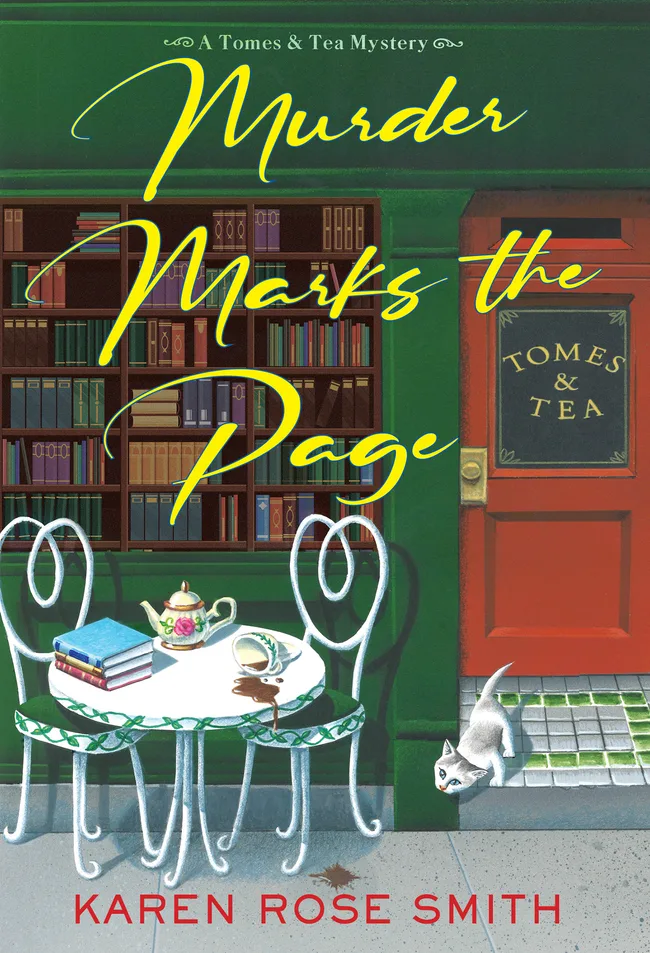 Murder Marks the Page (Tomes & Tea Mysteries, #1)