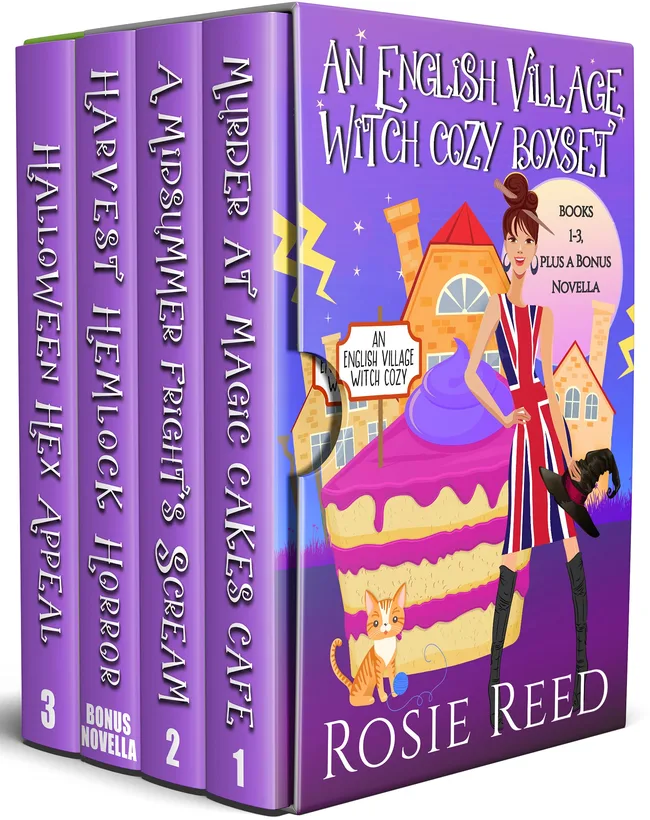 English Village Witch #1-3 plus Bonus Novella