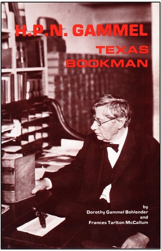 H.P.N. Gammel Texas Bookman