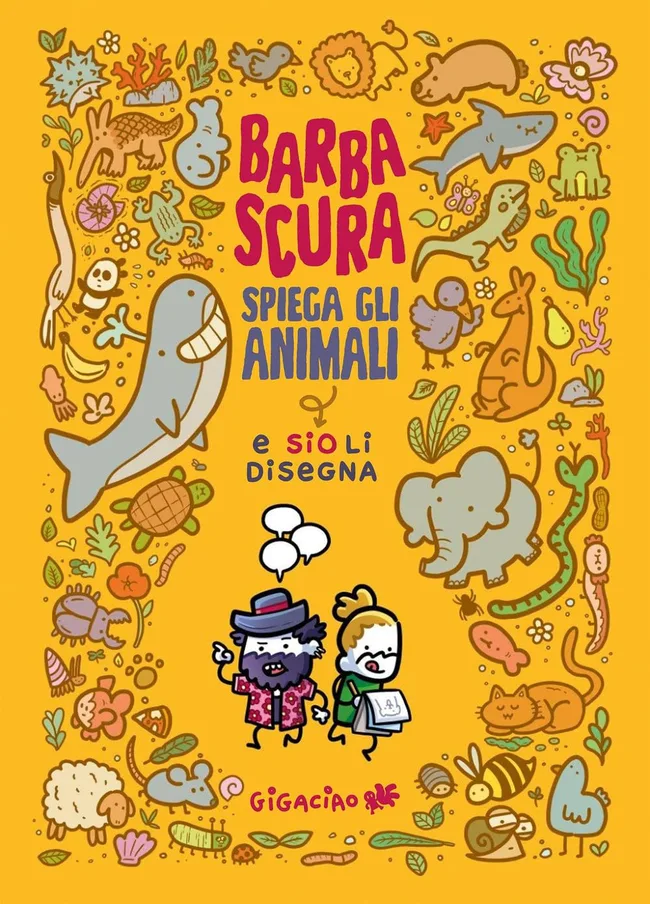 Barbascura spiega gli animali e Sio li disegna