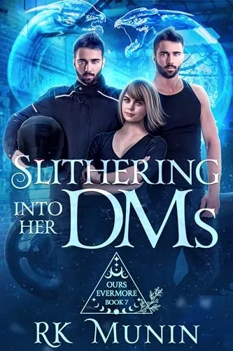 Slithering into Her DMs: MFM, PNR, Shifter Romance (Ours Evermore Book 7)