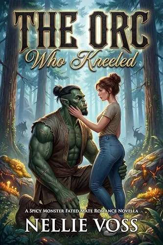 The Orc Who Kneeled: A Spicy Monster Fated Mate Romance Novella (Her Orc match, #1)